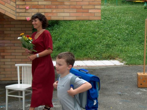 Loučení prváčků s mateřskou školkou - 27.6.2006